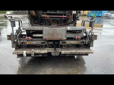 Video: Vögele 1300-3i asfaltudlægger 1