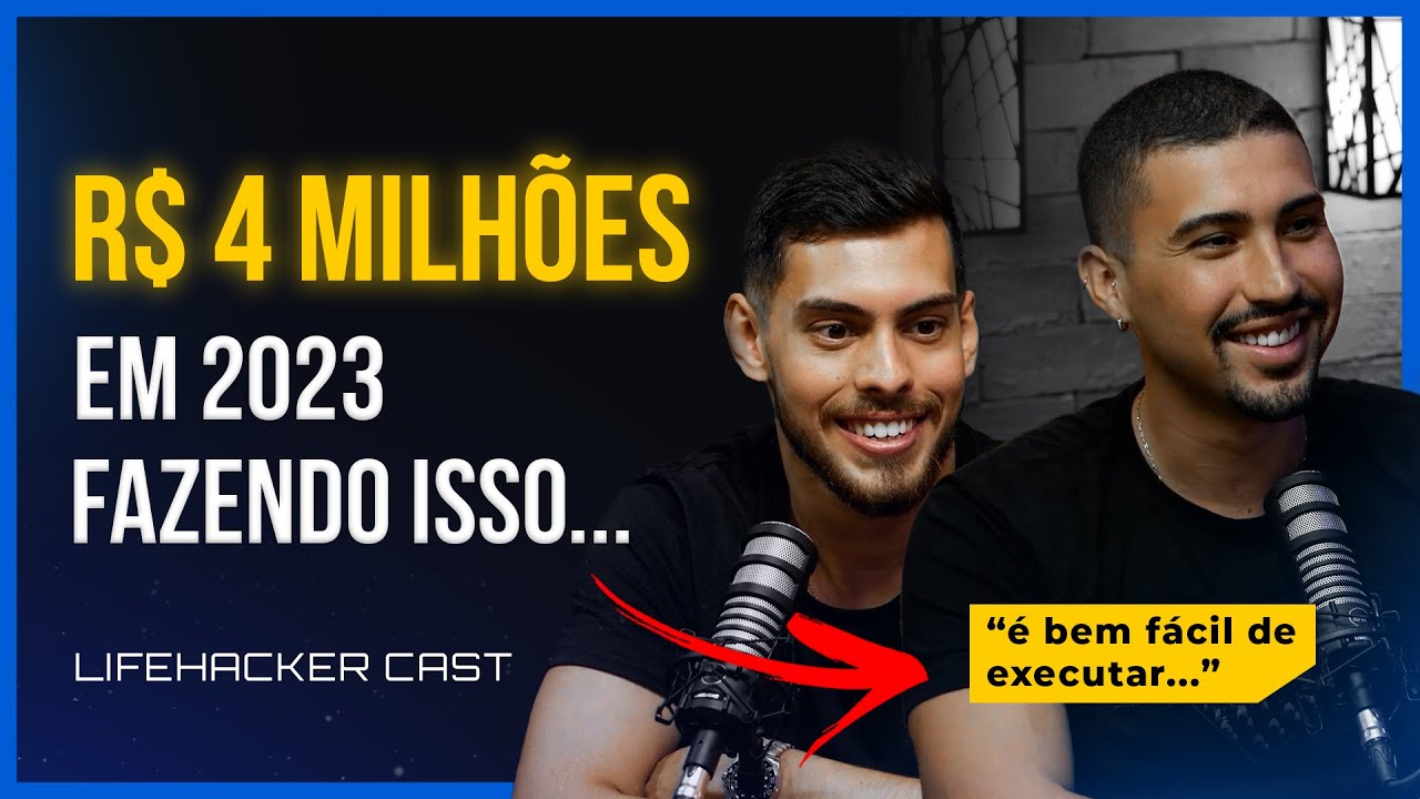 Fizemos R$4 MILHÕES Em 2023  com ''PLR'' | Lucas Fuzatto e Henrique Baltazar - Lifehacker Cast #13