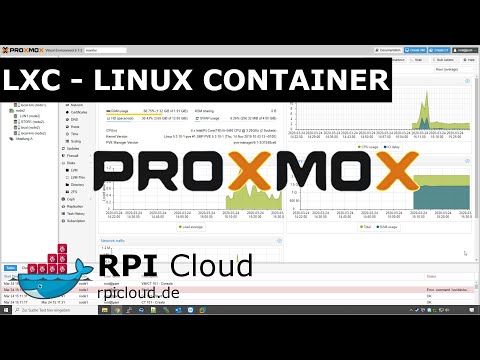 Proxmox VE 6.2 LXC - Linux Containers (2020) 😲 Besser als VMware? #deutsch #LCX #LXD #container