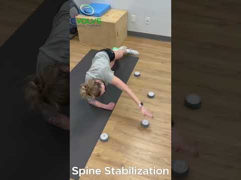 A Great Exercise For Improving Dynamic Spine Stability | BlazePod Side Plank Tap Out | Core Workout