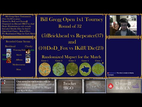 (Part 2/2) Finishing Brickhead vs Cheeky- then Fox vs IKillUDie - Round of 32- BGO Tournament