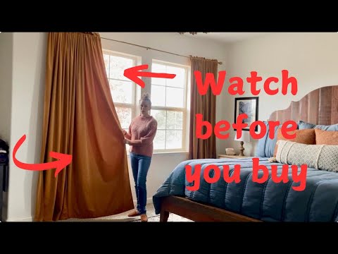 Review - StangH Velvet Curtains - Rustic Privacy