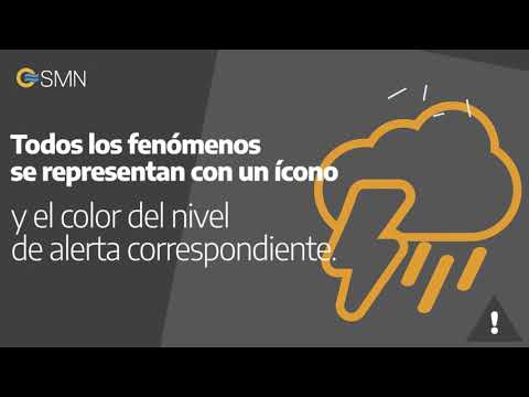 SAT | Alertas Meteorológicas de SMN