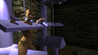 Обзор ужасного секс мода для Скайрима - Female Prison