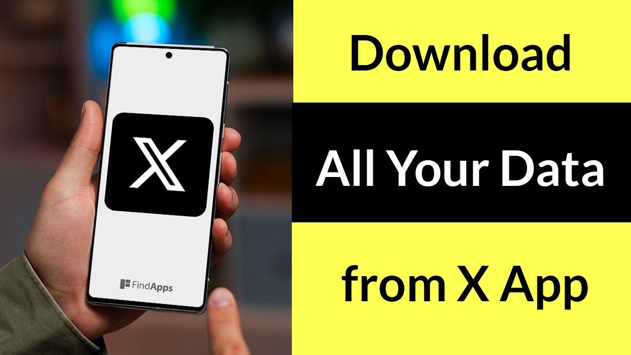 How to Download All Your Data from X App / Twitter?
