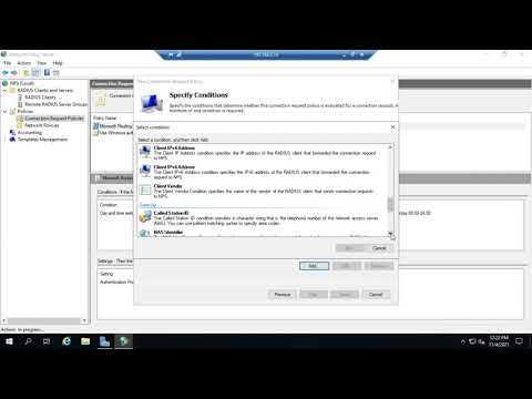 Configuring Connection Request Policies In Nps