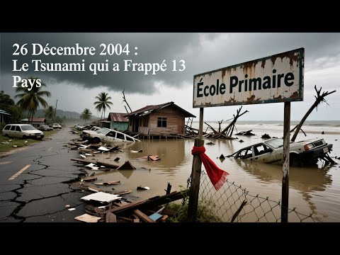 26 Décembre 2004 : Le Tsunami qui a Frappé 13 Pays – Récit Complet