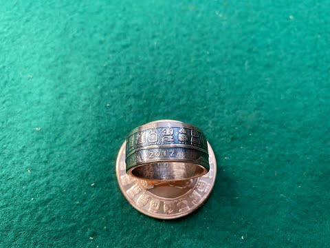 Making A Mayan Calendar Coin Ring