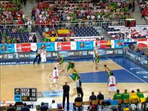 Spain v Lithuania: Day 7 EuroBasket'09