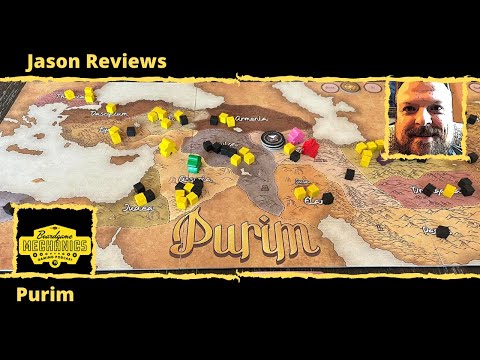 Jason's Board Game Diagnostics of Purim