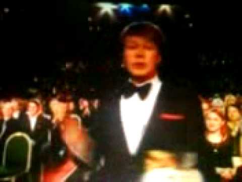 Johan Glans på guldbagge galan