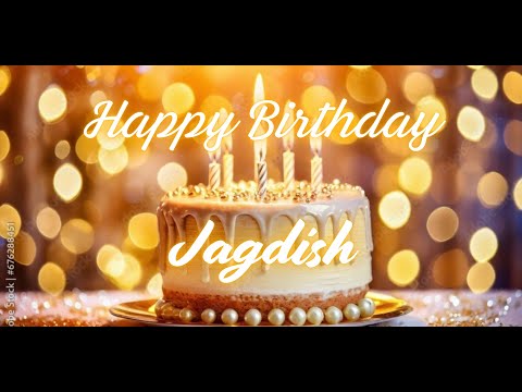 Jagdish Happy Birthday | Birthday Songs with name | Birthday Reel | Janmdin | #Ad4beloved