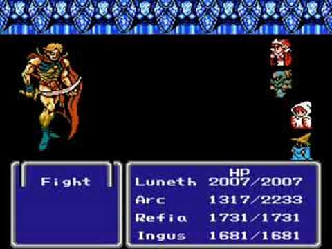 Let's Play Final Fantasy III #31 - Crystal of Earth