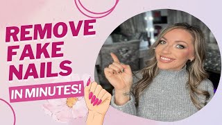 How to REMOVE Acrylic/Gel Nails at HOME!
