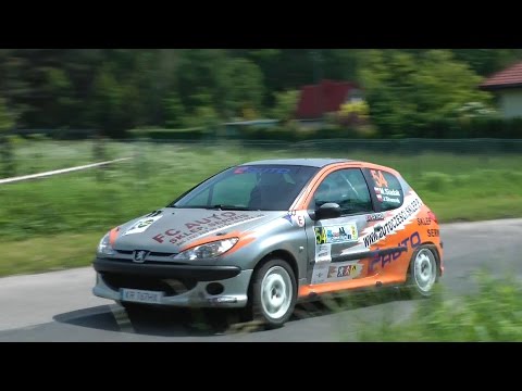5 Rajd Zamkowy 2015 - Mateusz Siadak / Jarosław Skwarek - Peugeot 206 [MaxxSport]