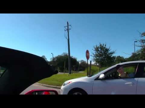 Bowser gets frustrated by Jackie Chu on the road