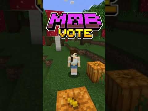 WHICH MOB SHOULD YOU CHOOSE in Minecraft Live Voting 2022?  #Shorts