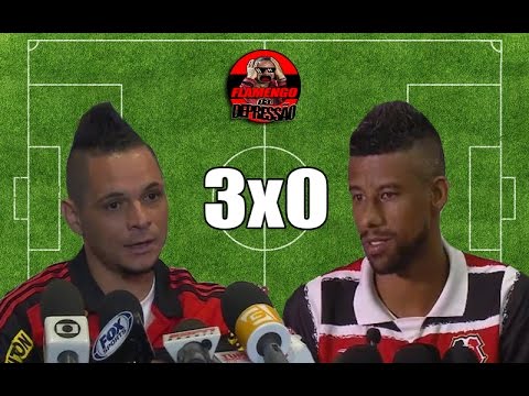 FLAMENGO 3x0 SANTA CRUZ - NARRAÇÃO SARRANTE
