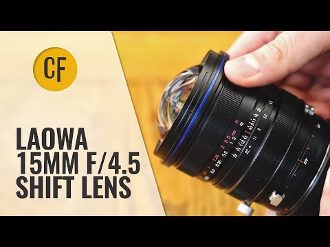 External Review Video 9Mywjio4bLs for Laowa 15mm f/4.5 Zero-D Shift Full-Frame Lens (2020)