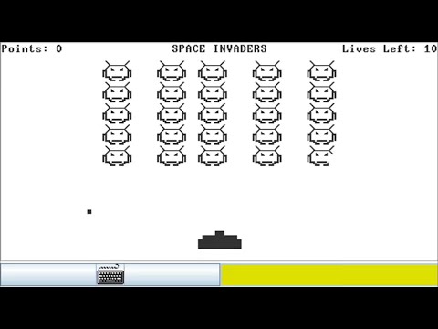 Space Invaders Game - Nand2tetris (Jack)