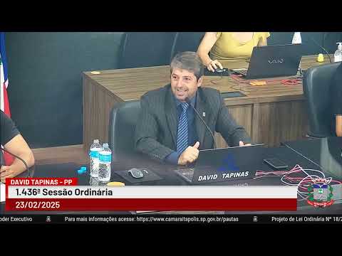 Sessão Ordinária 23 de fevereiro de 2026 | Câmara Municipal de Itápolis – SP