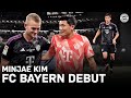 Stunning Tacklings & Passes | The first FC Bayern Game of Minjae Kim