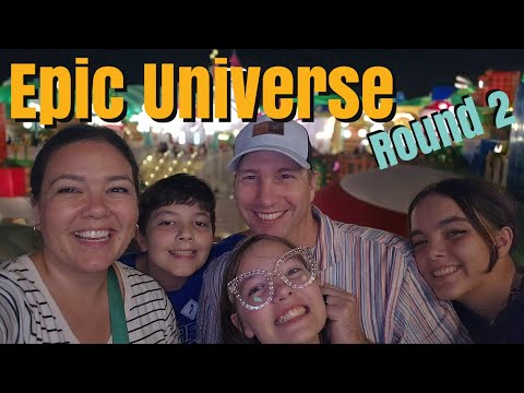 Our SECOND Epic Universe Family Trip in Orlando // Opening v. Preview