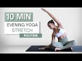 10 Min EVENING YOGA FLOW Wrist Friendly Relaxing Bedtime Stretch Routine
