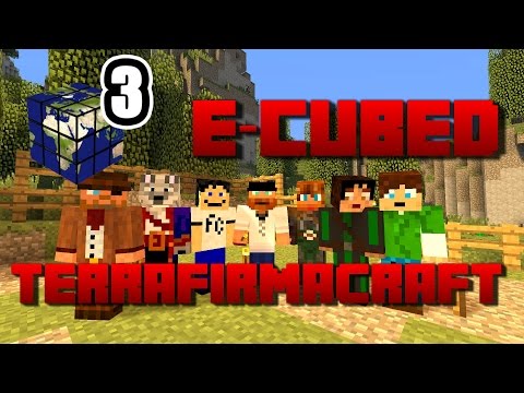 TerraFirmaCraft - E Cubed Day 3 - Got Copper