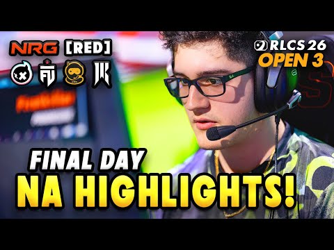 WHO MAKES THE RL BOSTON MAJOR!? | Final Day RLCS 2026 Highlights | North America Open 3