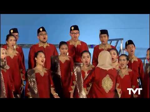 Paduan Suara Mahasiswa Univ  Indonesia Paragita | Habaneras Torrevieja 2017 | Mod. Habaneras