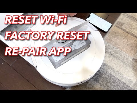 Roborock Q Revo Reset Wi-Fi, Factory Reset,  Reconnect to App (& firmware restore/upgrade)