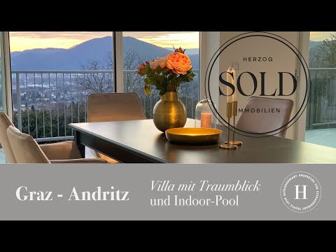 VERKAUFT: Graz - Andritz: Luxusvilla mit Stadtblick und Indoor-Pool