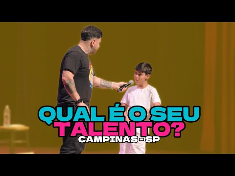 SERGINHO LACERDA - QUAL É SEU TALENTO, CAMPINAS?