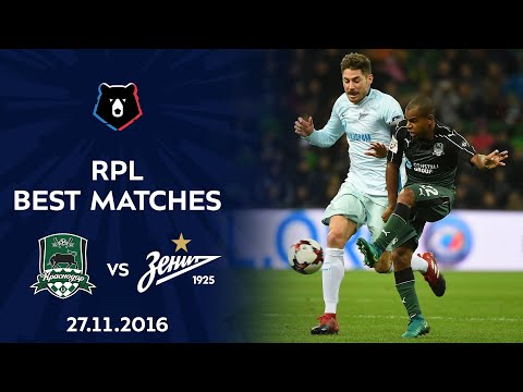 RPL Best Matches | FC Krasnodar vs Zenit, 27.11.2016