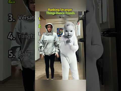 Ranking Stranger Things Dance Trends.#funny#StrangerThings#foryou
