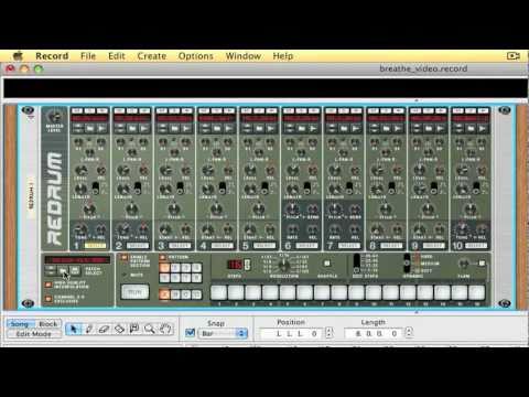 How to Record a Song - Part 3: Programming Drums and Percussion