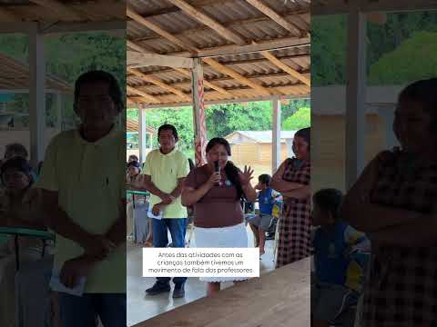 Ação infantil em Uiramutã, Roraima. #diadascriancas #uiramuta