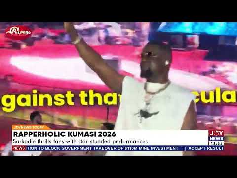 Rapperholic Kumasi 2026: Sarkodie thrills fans with star-studded performances
