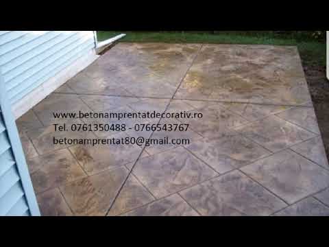 Beton Amprentat Cueni -Vâlcea Tel.0761350488 -0766543767