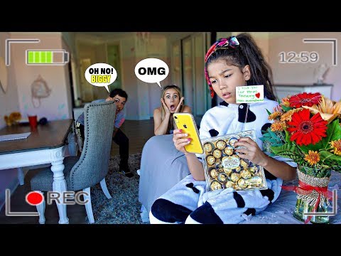SPYING On Our DAUGHTER And Her CRUSH?! **We Caught Them** Video