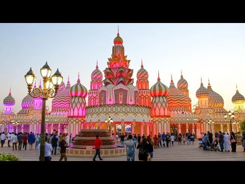 Dubai Global Village Tour 2022 | New Attractions | Railway Market | Floating Market | Dragon Lake