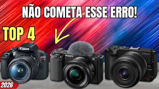 4 MELHORES Câmeras Fotográficas PROFISSIONAIS Para COMPRAR Em 2026