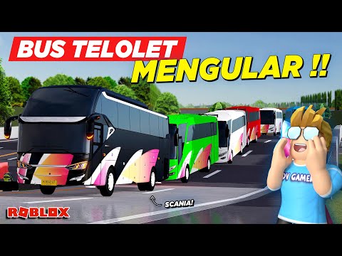 KONVOI BUS TELOLET MBOIS KE JAWA TENGAH !! REVIEW CDID UPDATE - Roblox Indonesia