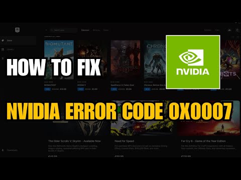 Fix NVIDIA GeForce Experience Error Code 0x0007 | Step-by-Step Solutions