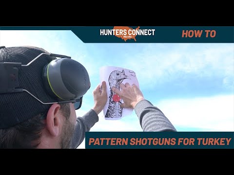 Patterning a Shotgun for Turkey Hunting