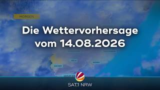 Die Wettervorhersage vom 14.08.2026