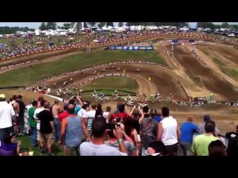 2012 Steel City Motocross Nationals 450 moto 1 start