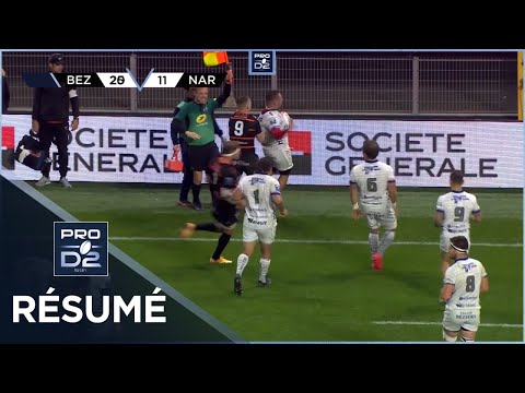 PRO D2 - Résumé AS Béziers Hérault-RC Narbonnais: 34-18 - J10 - Saison 2021/2022