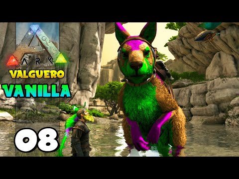 DOMAMOS UM CANGURU (Procoptodon)! ARK: VALGUERO (VANILLA) 08